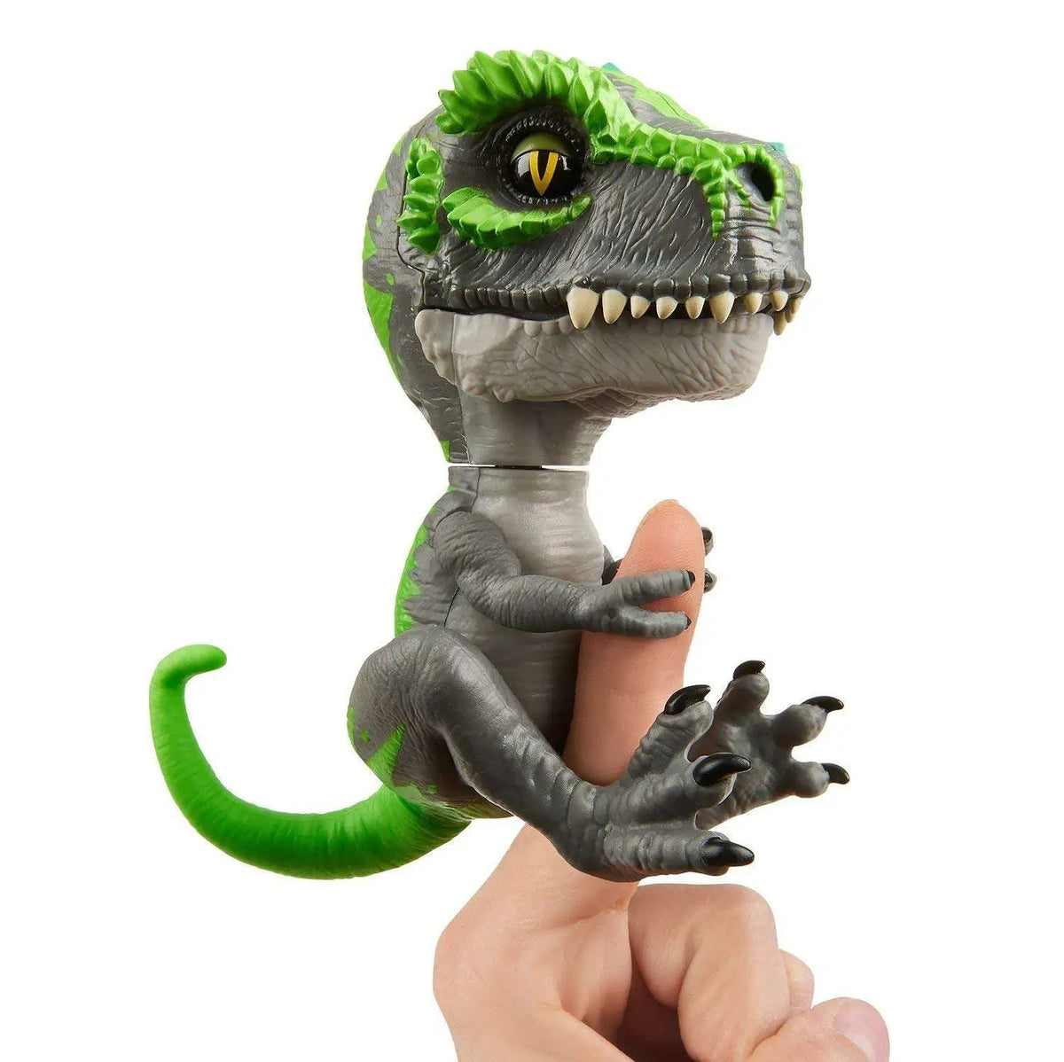 Fingerlings: Untamed Tracker Dino T-Rex (Black/Green) Toys & Games Shopville