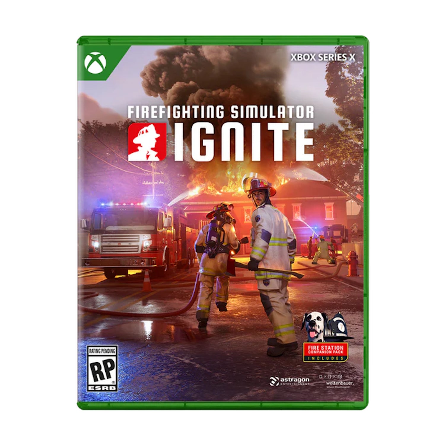 Firefighting Simulator Ignite [Xbox Series X] Xbox Series X Video Game Astragon Entertainment