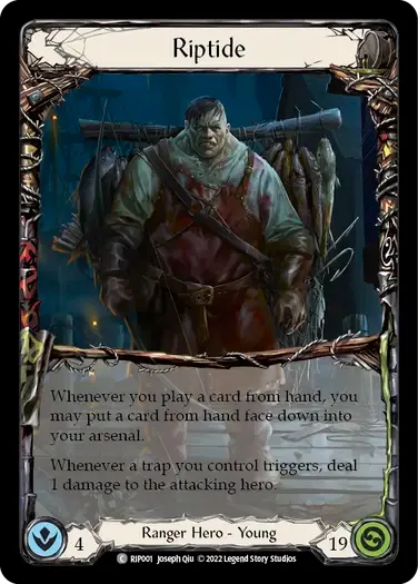 Flesh & Blood TCG: Outsiders Blitz Deck Display - 6 Decks Card Game Legend Story Studios