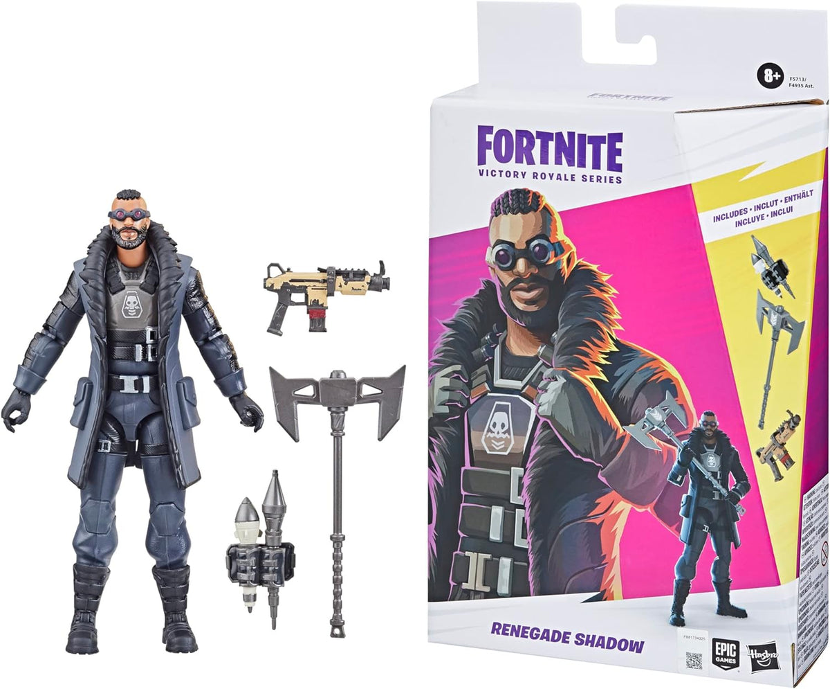 Fortnite Victory Royale Series: Renegade Shadow 6" Collectible Action Figure with Accessories Toys & Games Hasbro