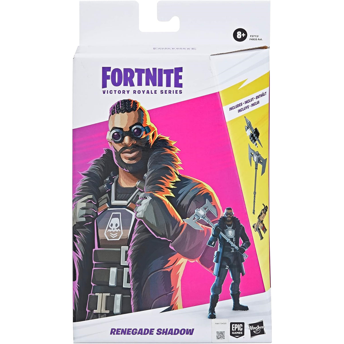 Fortnite Victory Royale Series: Renegade Shadow 6" Collectible Action Figure with Accessories Toys & Games Hasbro