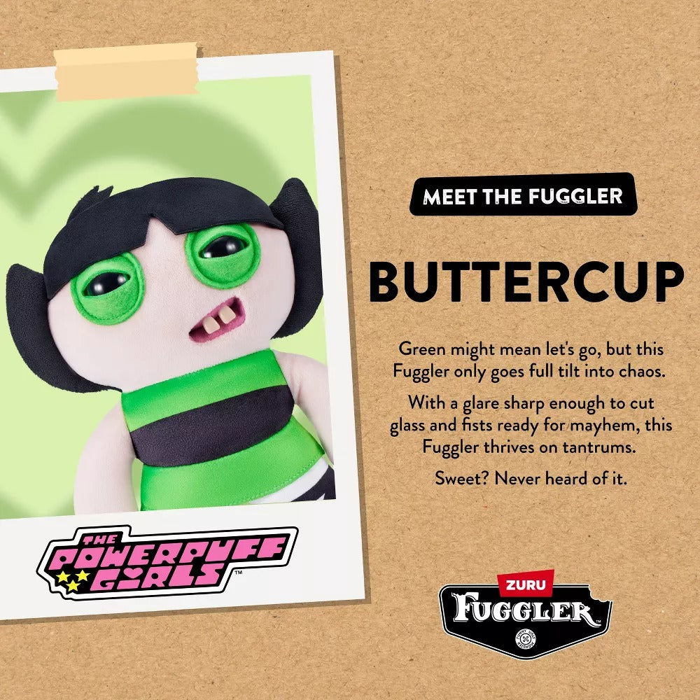 Fuggler: Powerpuff Girls - Buttercup Toys & Games Zuru