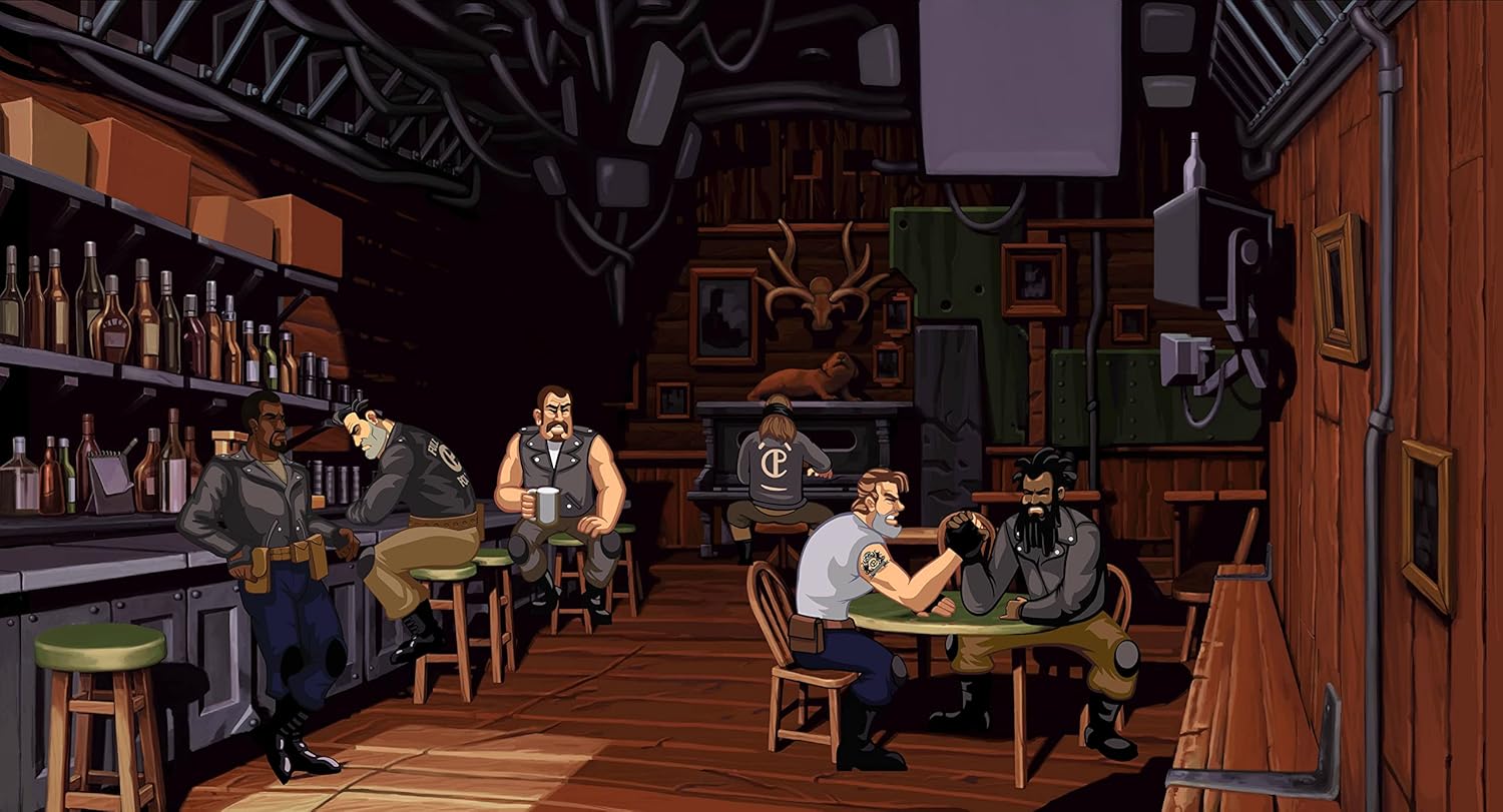 Full Throttle Remastered - Limited Run #483 [PlayStation 4] PlayStation 4 Video Game Limited Run Games   