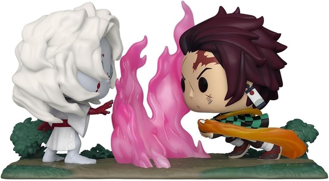 Funko POP! Moment: Demon Slayer - Tanjiro Kamado vs. Rui Toys & Games Funko