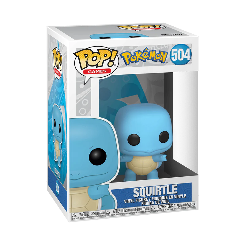 Funko Pop! Games: Pokemon Squirtle #504 Toys & Games Funko