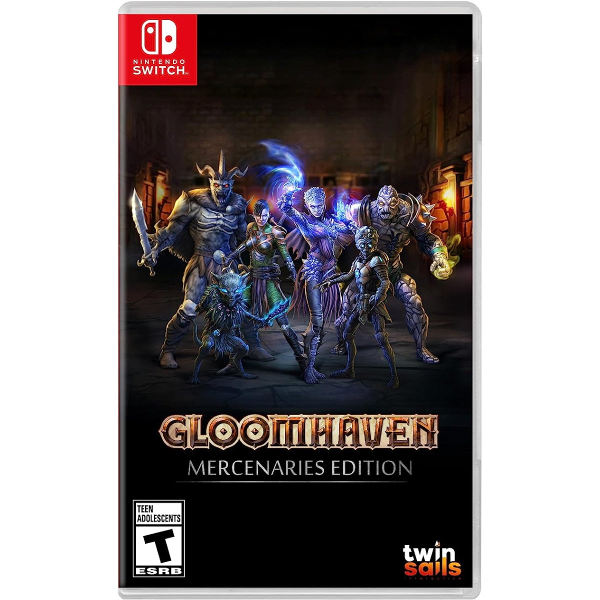 Gloomhaven - Mercenaries Edition [Nintendo Switch] Nintendo Switch Video Game Nighthawk Interactive   