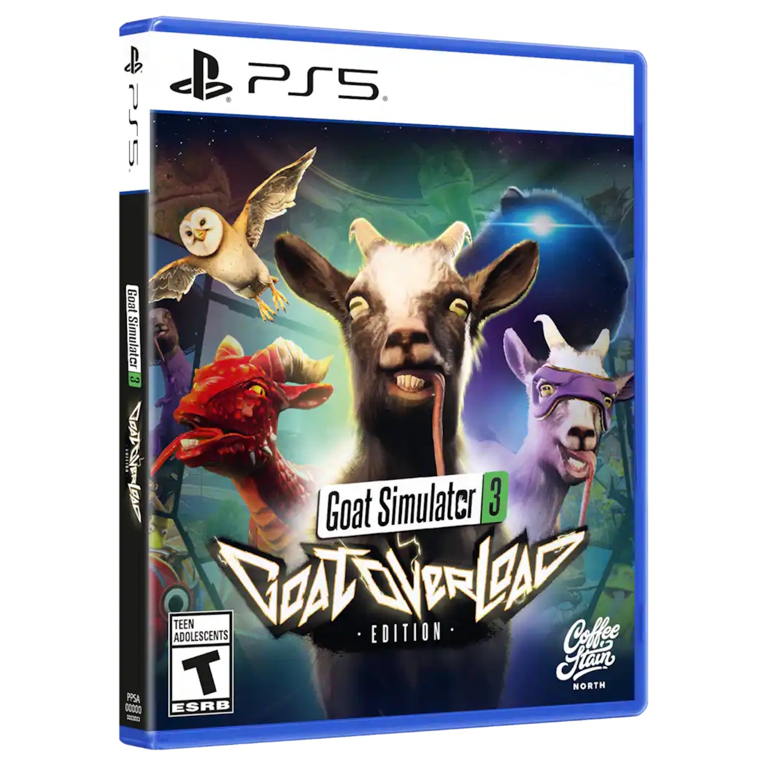 Goat Simulator 3 - Overload Edition [PlayStation 5] PlayStation 5 Video Game Coffee Stain North