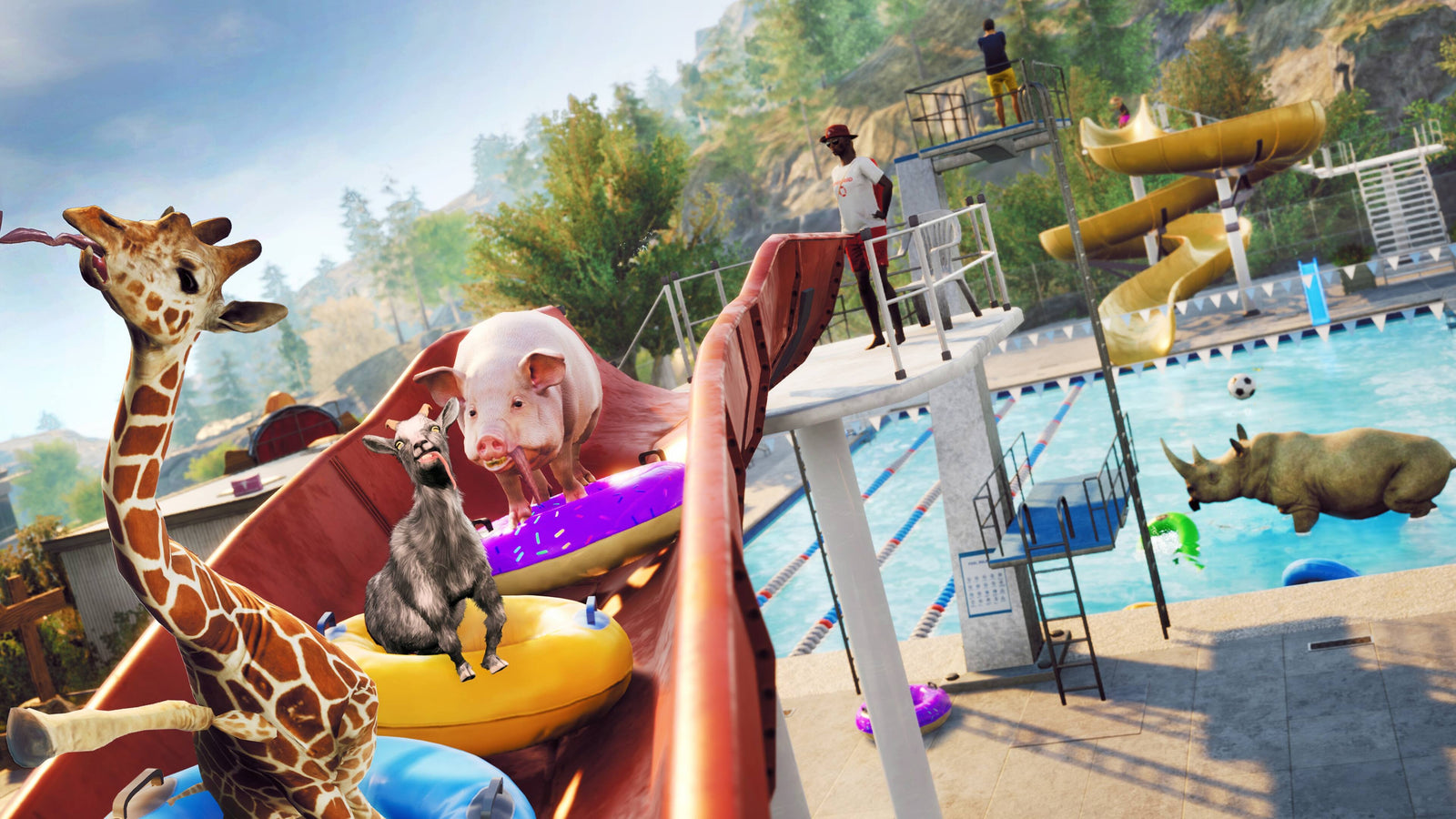 Goat Simulator 3 - Overload Edition [PlayStation 5] PlayStation 5 Video Game Coffee Stain North