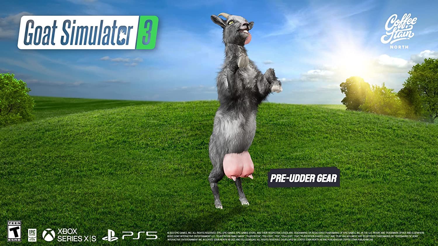Goat Simulator 3 [PlayStation 5] PlayStation 5 Video Game Coffee Stain Studios   