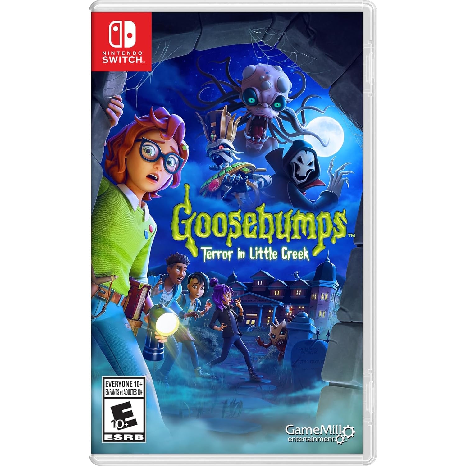 Goosebumps: Terror in Little Creek [Nintendo Switch] Nintendo Switch Video Game GameMill Entertainment