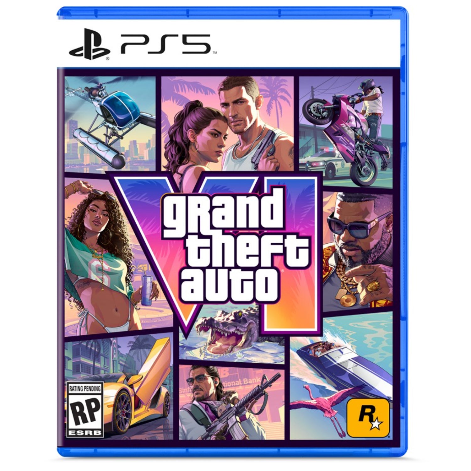 Grand Theft Auto VI [Code in Box] [PlayStation 5] PlayStation 5 Video Game Rockstar Games