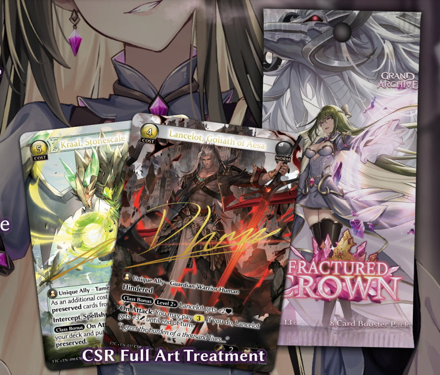 Grand Archive TCG: Fractured Crown Booster Box - 20 Packs Card Game Weebs of the Shore   