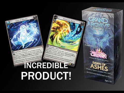 Grand Archive TCG: Fractured Crown Sealed Kit - 8 Packs Card Game Weebs of the Shore   