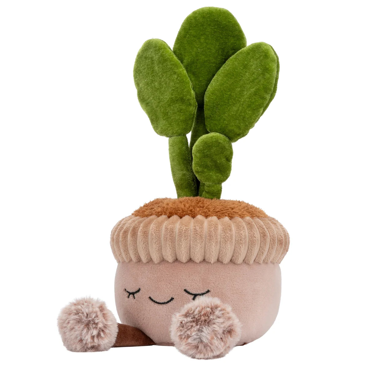 Greenhouse by Russ: Potted Plant - Rubber Tree, Succulent & Flowering Cactus Plush Set Plushies Russ