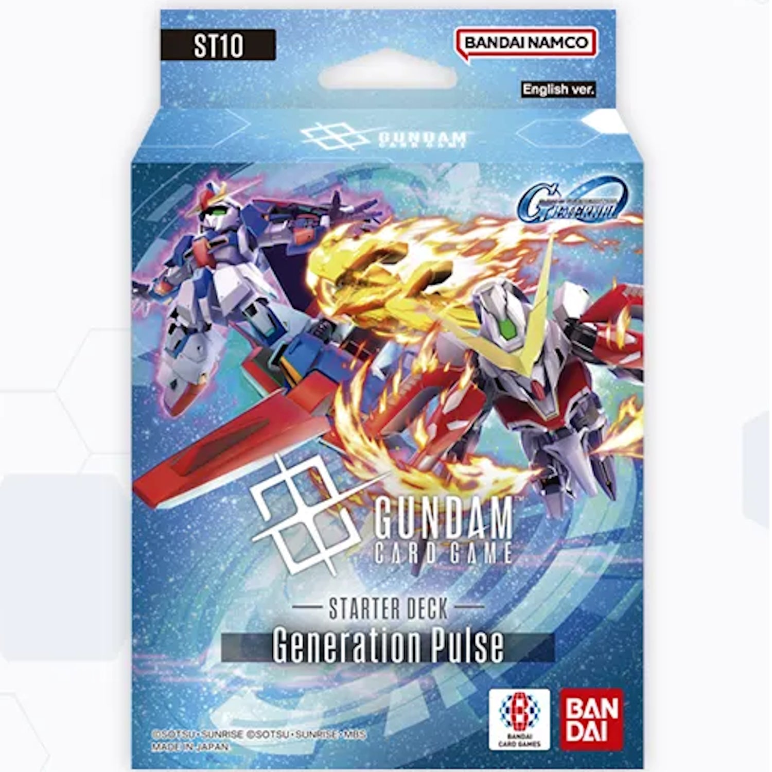 Gundam CG: Generation Eternal: Generation Pulse Starter Deck [ST-10] Card Game Bandai Namco