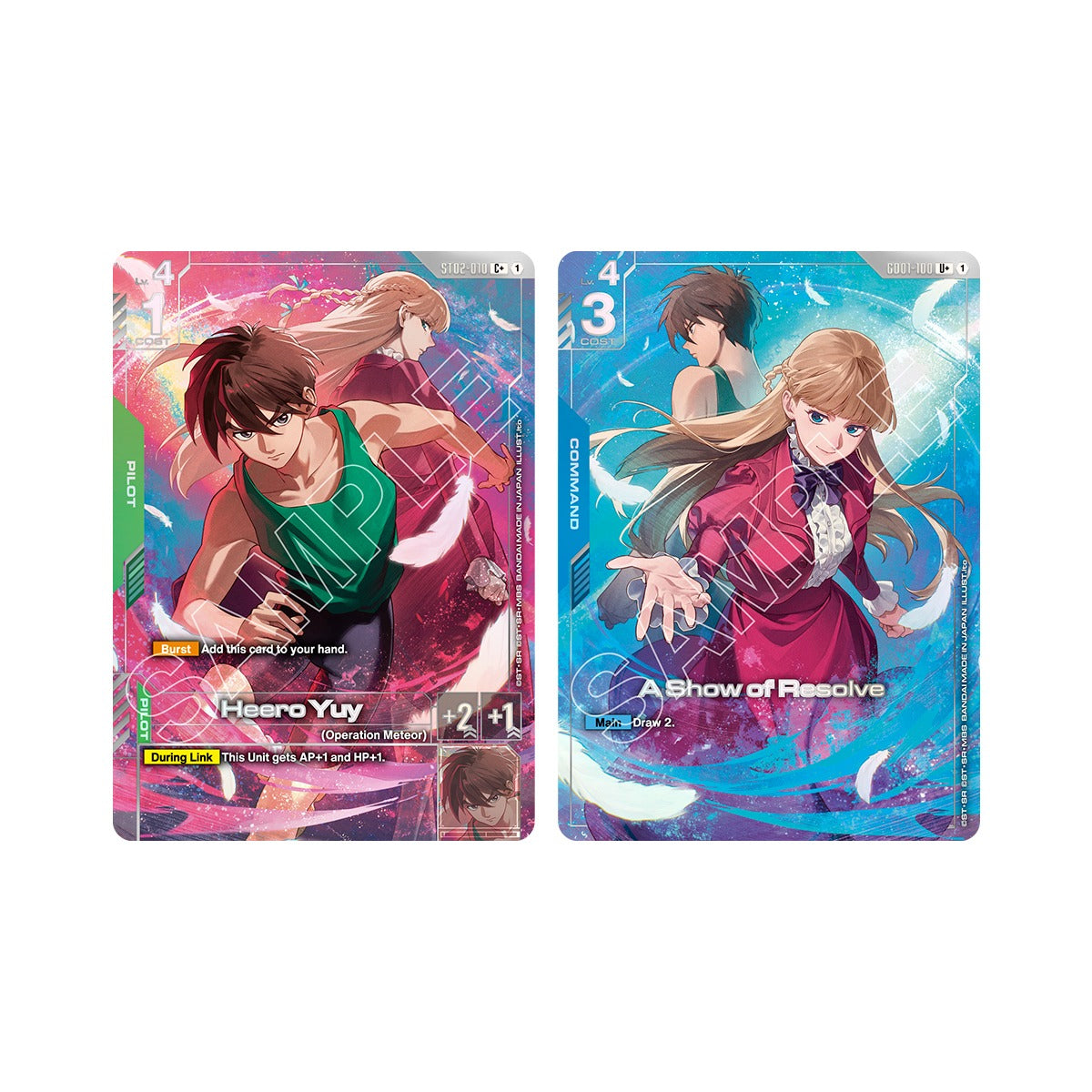 Gundam CG: Premium Accessory Set - Mobile Suit Gundam Wing [PB-01] Card Game Accessories Bandai Namco