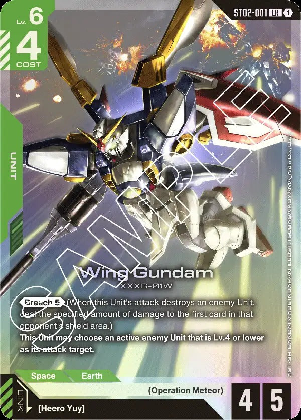 Gundam CG: Gundam Assemble - Wings of Advance Starter Set Special Edition [ST-02A] Card Game Bandai Namco