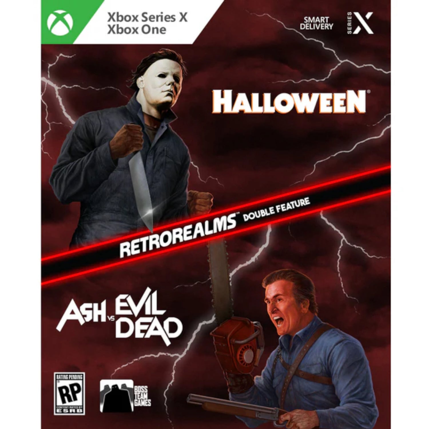 Halloween and Ash vs. Evil Dead Retrorealms Double Feature [Xbox One / Xbox Series X] Xbox Series X Video Game Nighthawk Interactive   