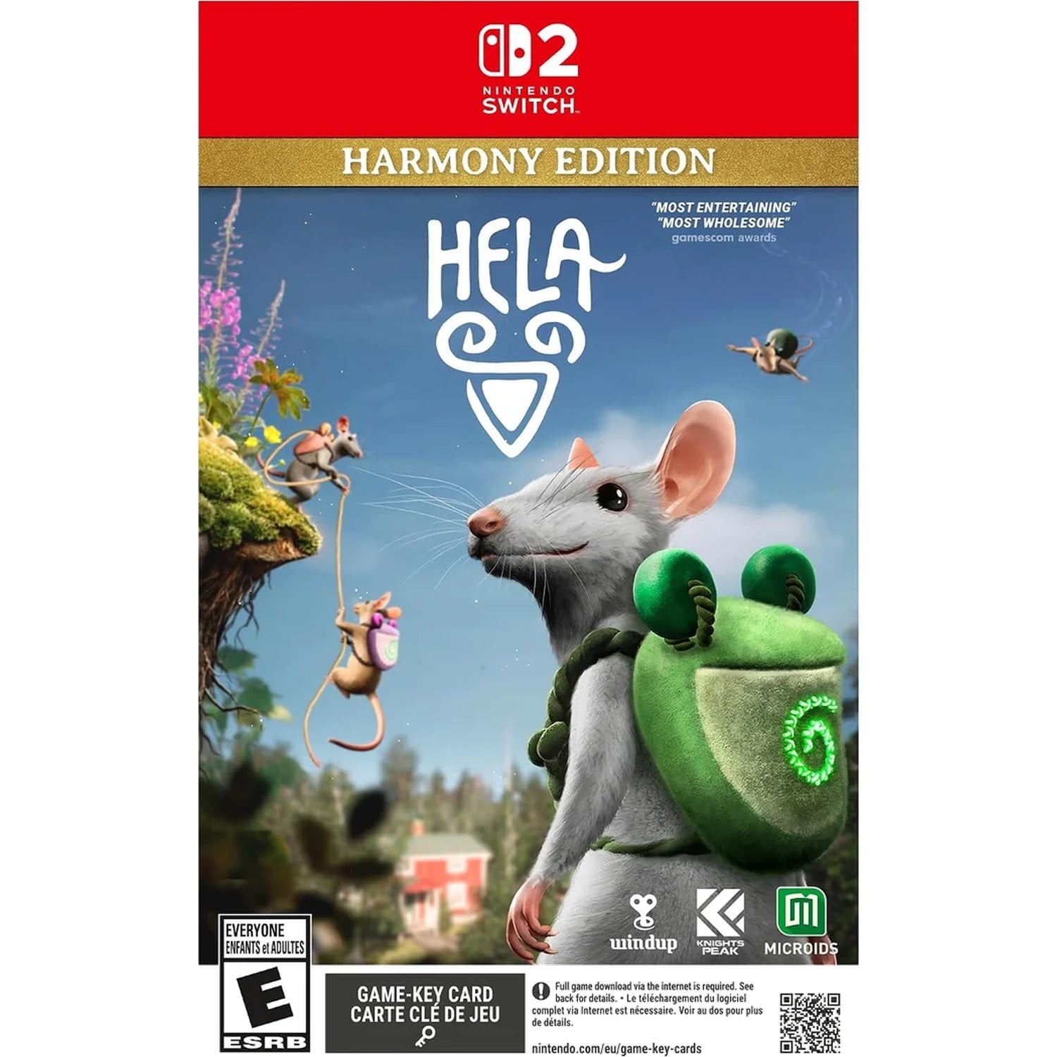 Hela - Harmony Edition [Game-Key Card][Nintendo Switch 2] Nintendo Switch 2 Video Game Microids