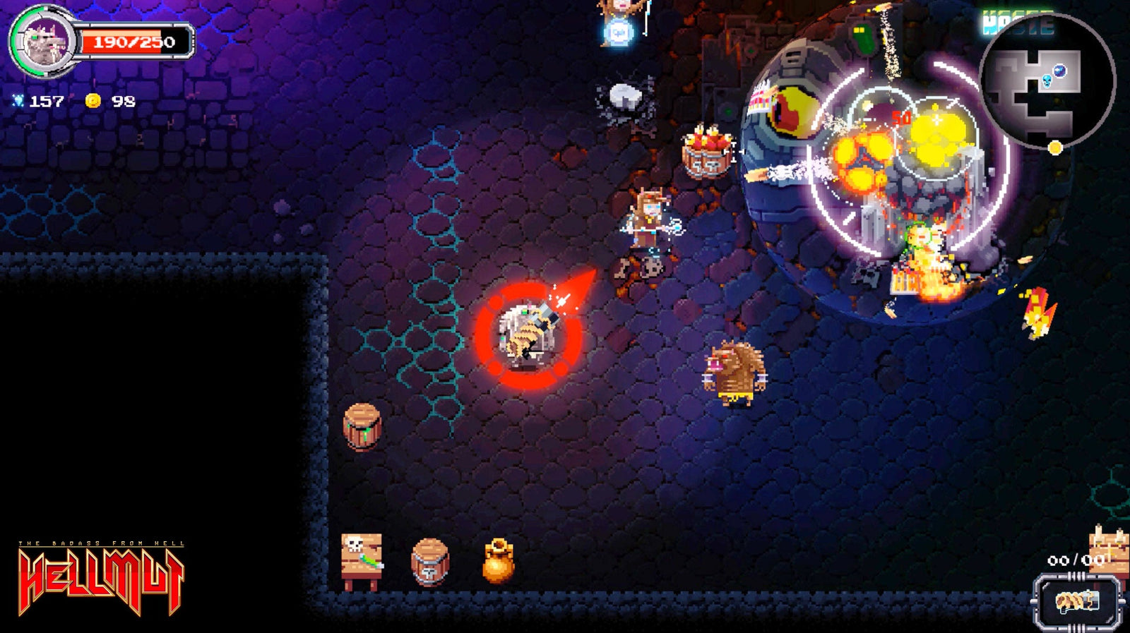 Hellmut: The Badass From Hell [Nintendo Switch] Nintendo Switch Video Game Volcanicc   