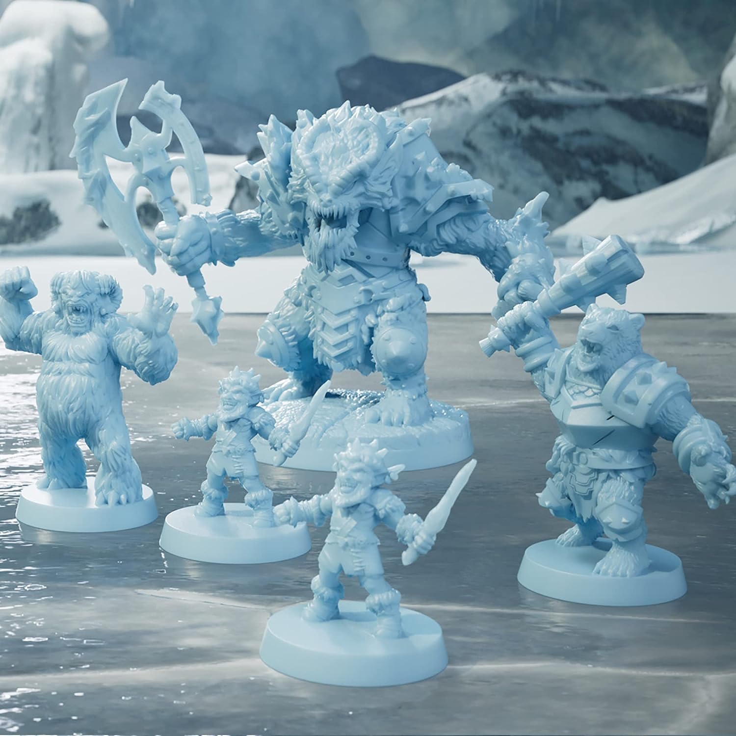 HeroQuest: The Frozen Horror Quest Pack [Board Game, 2-5 Players] Board Game Hasbro   