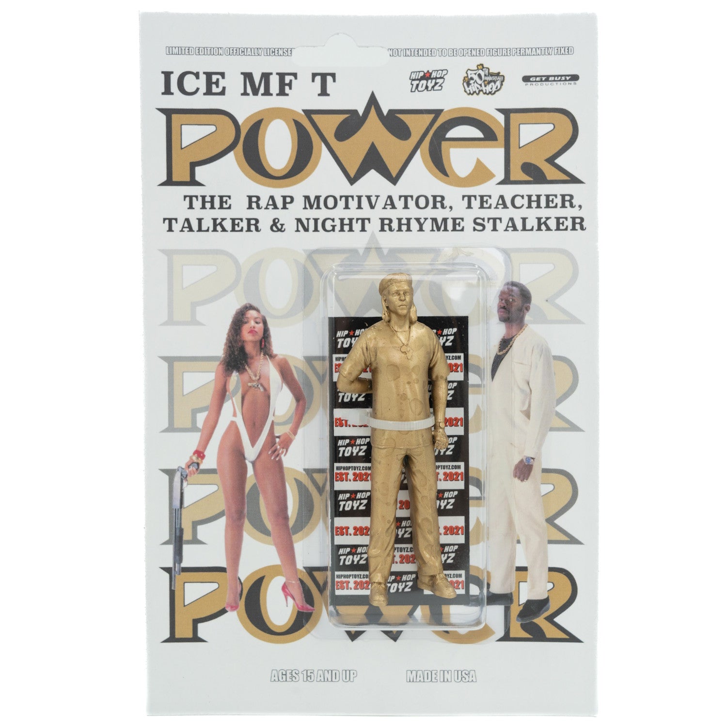 Hip Hop Toyz: ICE-T CHASE - 3.75" Figure Toys & Games Hip Hop Toyz