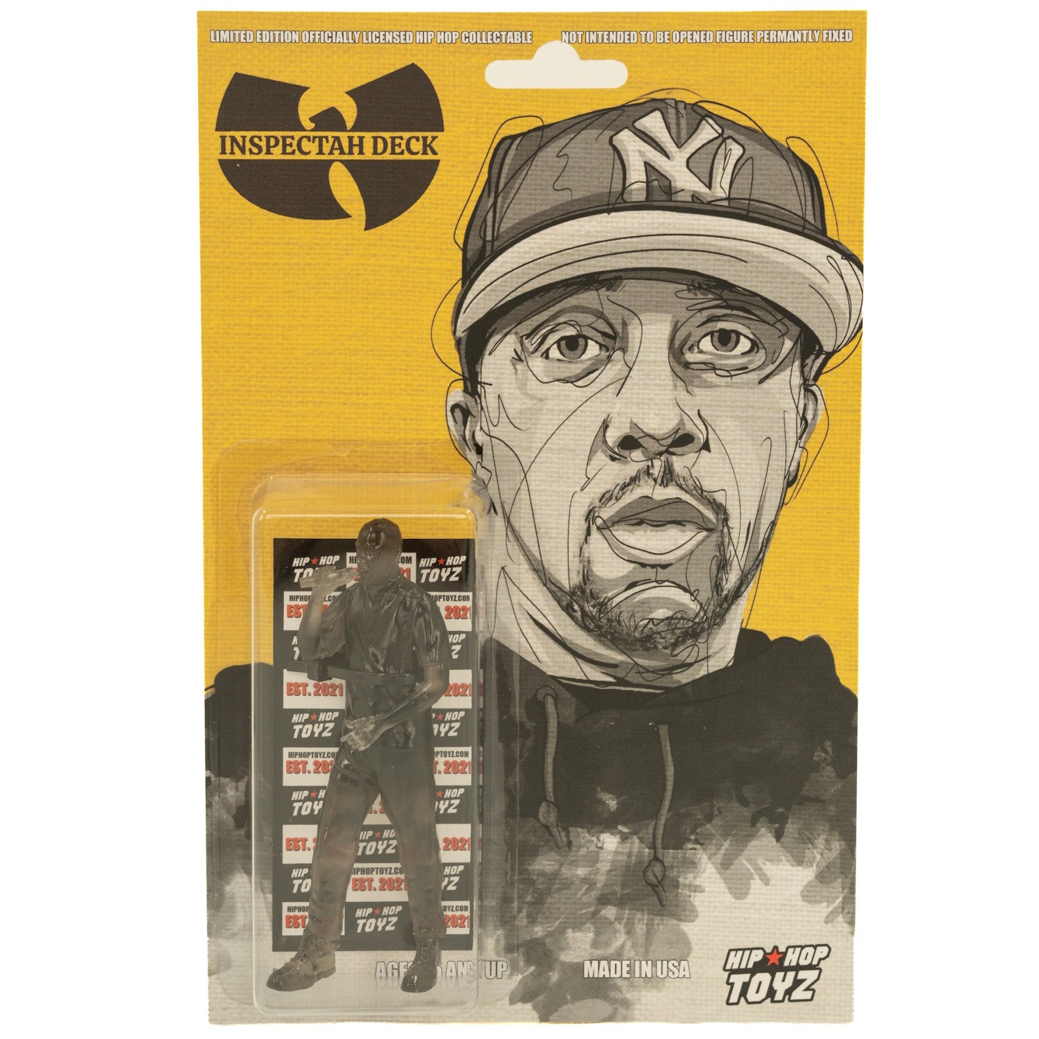 Hip Hop Toyz: Inspectah Deck CLEARZ - 3.75" Figure Toys & Games Hip Hop Toyz