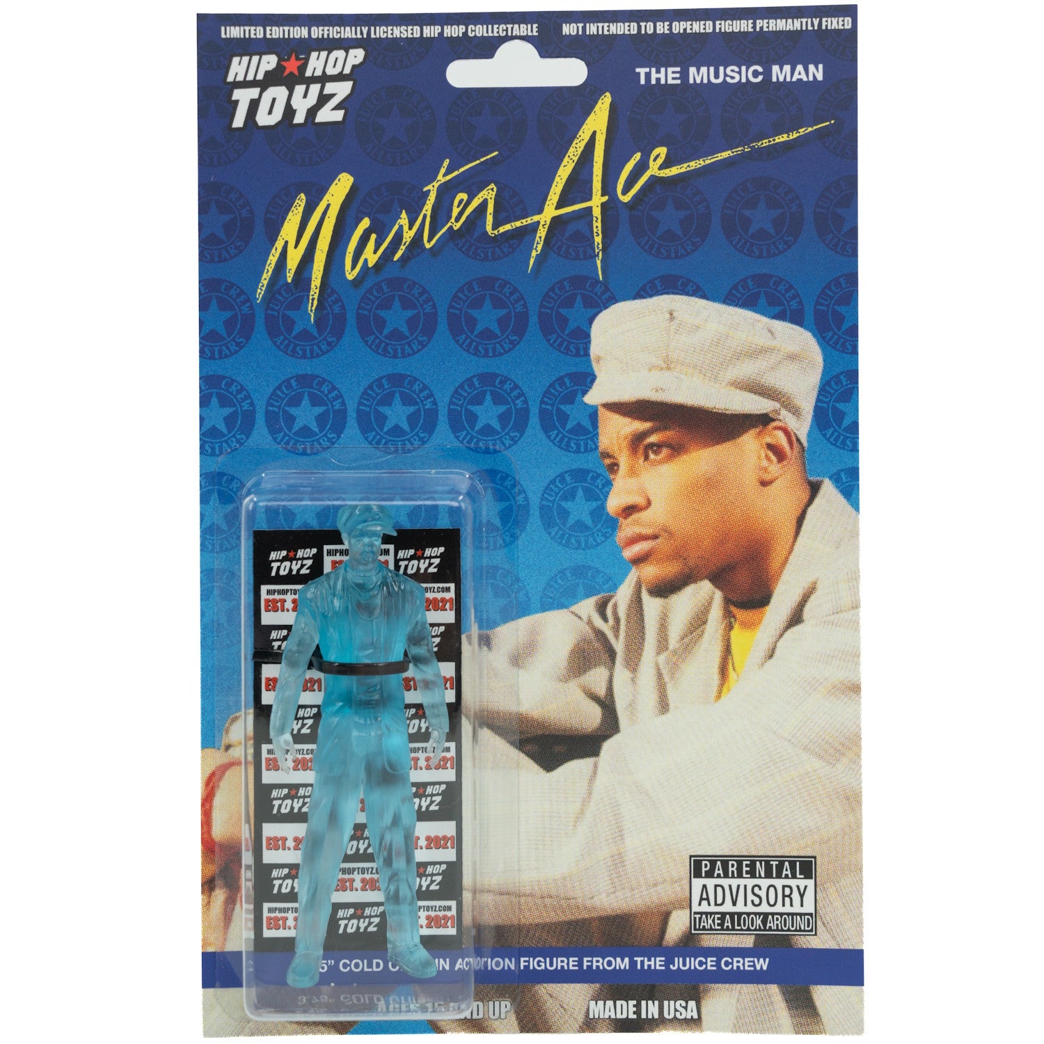 Hip Hop Toyz: Masta Ace CLEARZ - 3.75" Figure Toys & Games Hip Hop Toyz