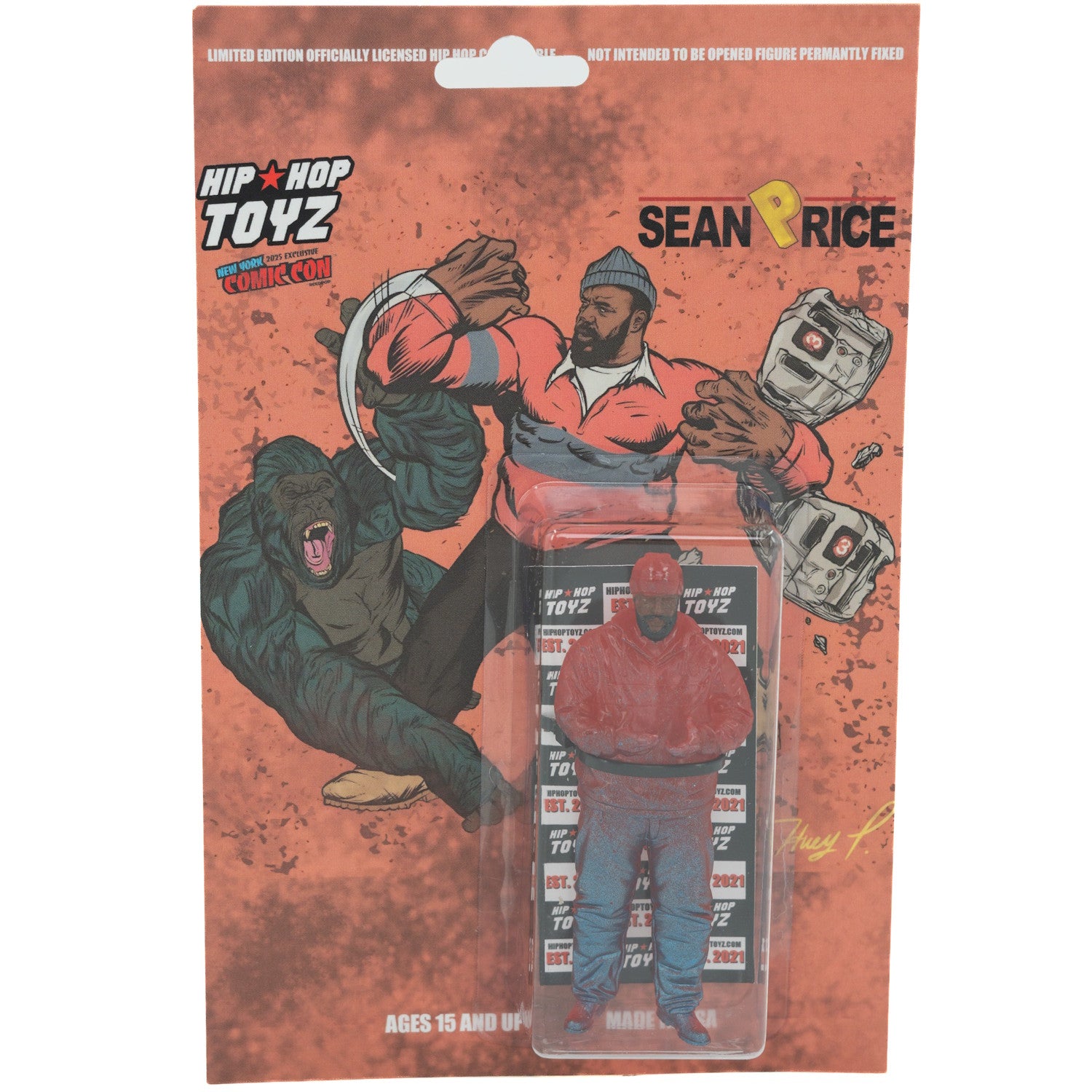 Hip Hop Toyz: Sean Price SPRAYZ - 3.75" Figure Toys & Games Hip Hop Toyz