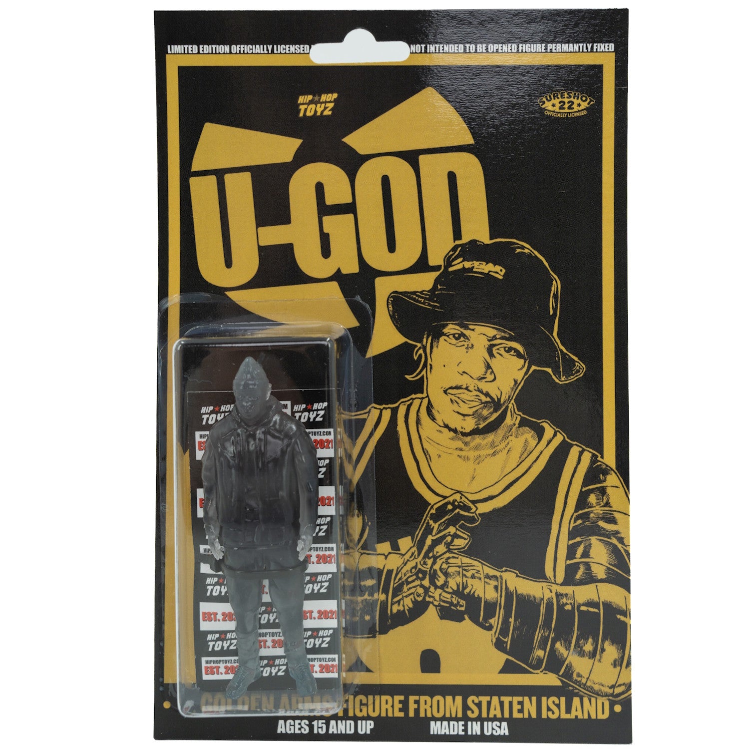 Hip Hop Toyz: U-GOD CLEARZ - 3.75" Figure Toys & Games Hip Hop Toyz