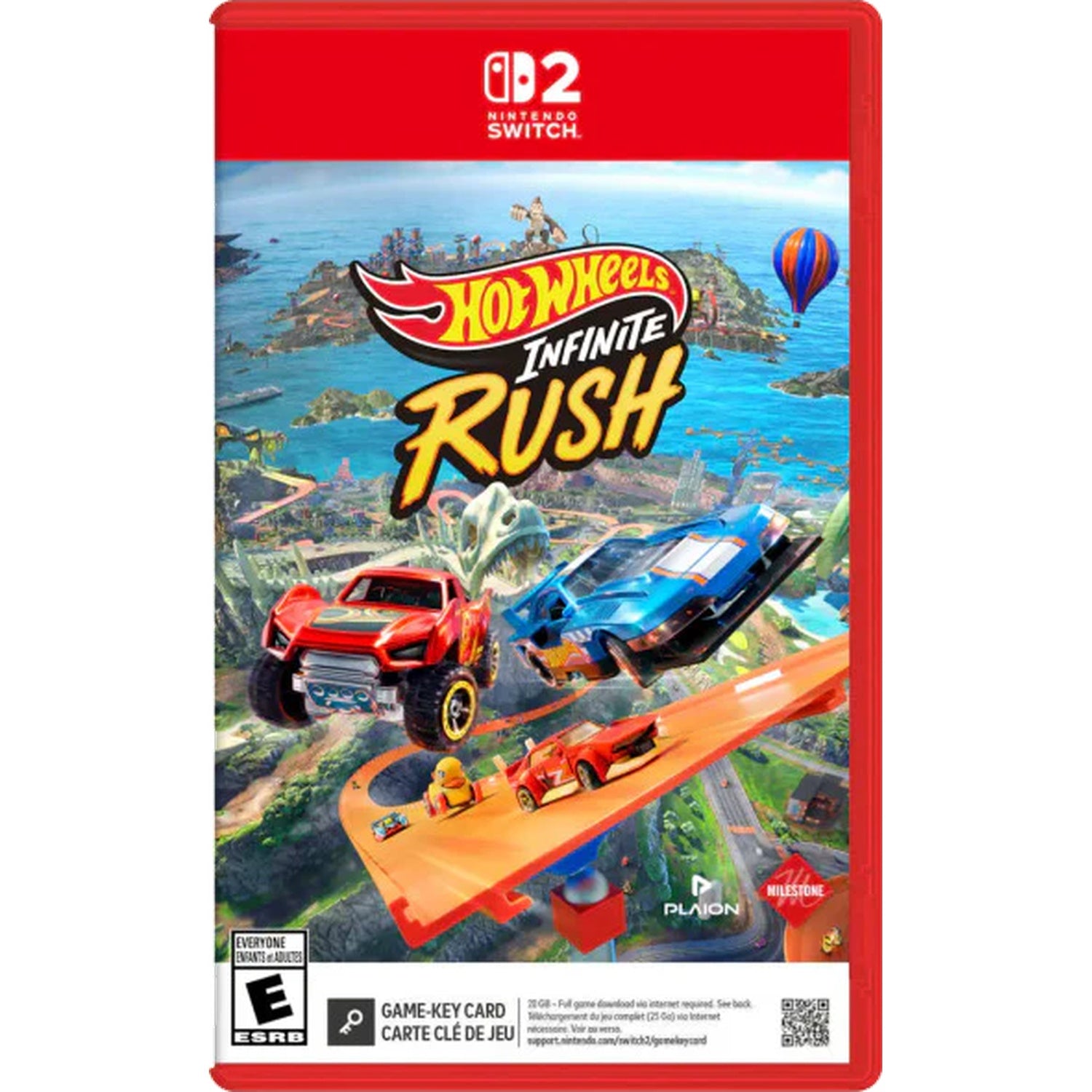 Hot Wheels: Infinite Rush [Game-Key Card][Nintendo Switch 2] Nintendo Switch 2 Video Game Plaion