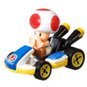 Hot Wheels Mario Kart: Toad Standard Kart Vehicle Toys & Games Mattel