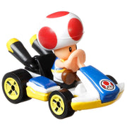 Hot Wheels Mario Kart: Toad Standard Kart Vehicle Toys & Games Mattel