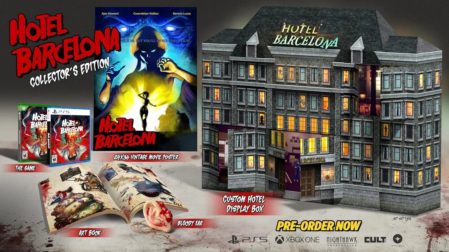 Hotel Barcelona: Collectors Edition [PlayStation 5] PlayStation 5 Video Game U & I Entertainment