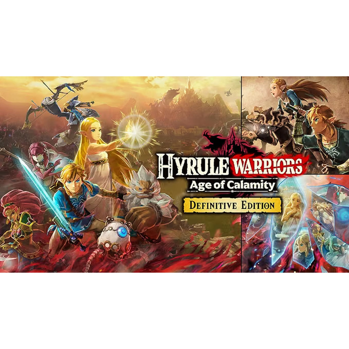 Hyrules Warriors: Age of Calamity - Definitive Edition [Game-Key Card][Nintendo Switch 2] Nintendo Switch 2 Video Game Nintendo