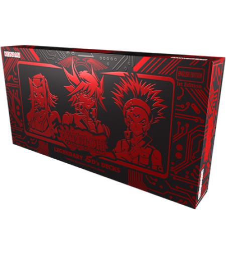 Yu-Gi-Oh! TCG: Legendary 5D's Decks Collector's Set Card Game Konami