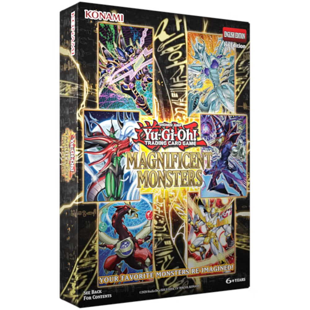 Yu-Gi-Oh! TCG: Magnificent Monsters Limited Bundle 1st Edition [Serialized Cards!] Card Game Konami