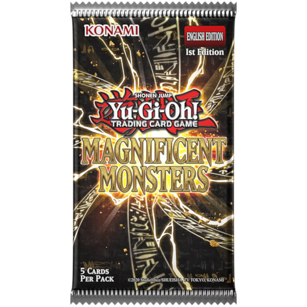 Yu-Gi-Oh! TCG: Magnificent Monsters Limited Bundle 1st Edition [Serialized Cards!] Card Game Konami