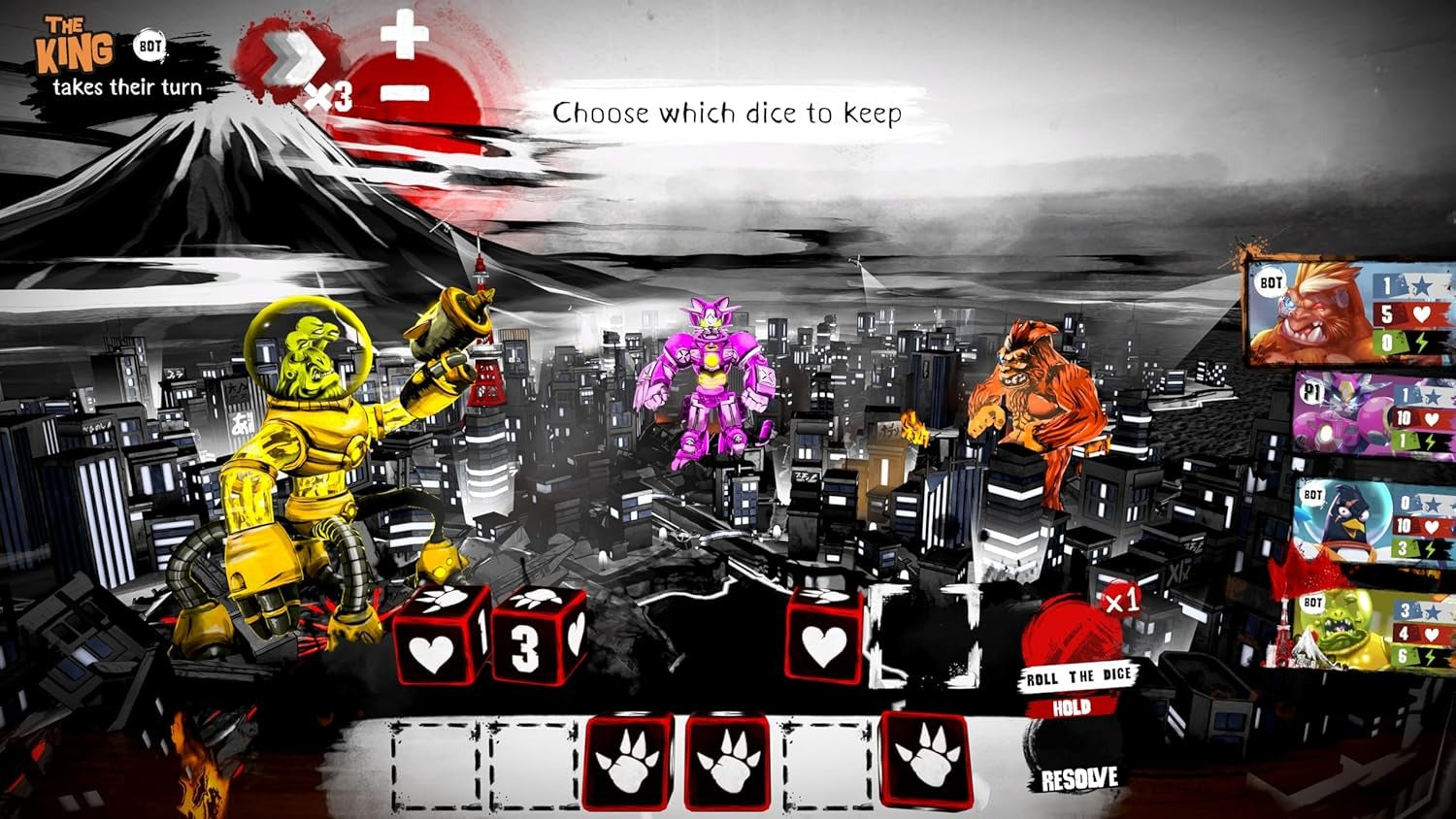 King of Tokyo [Nintendo Switch] Nintendo Switch Video Game Microids