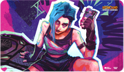Riftbound League of Legends TCG: Origins Playmat Jinx Card Game Accessories UVS Games