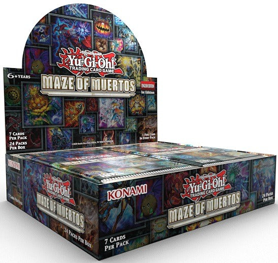 Yu-Gi-Oh! TCG: Maze of the Muertos 1st Edition Booster Box - 24 Pack Card Game Konami