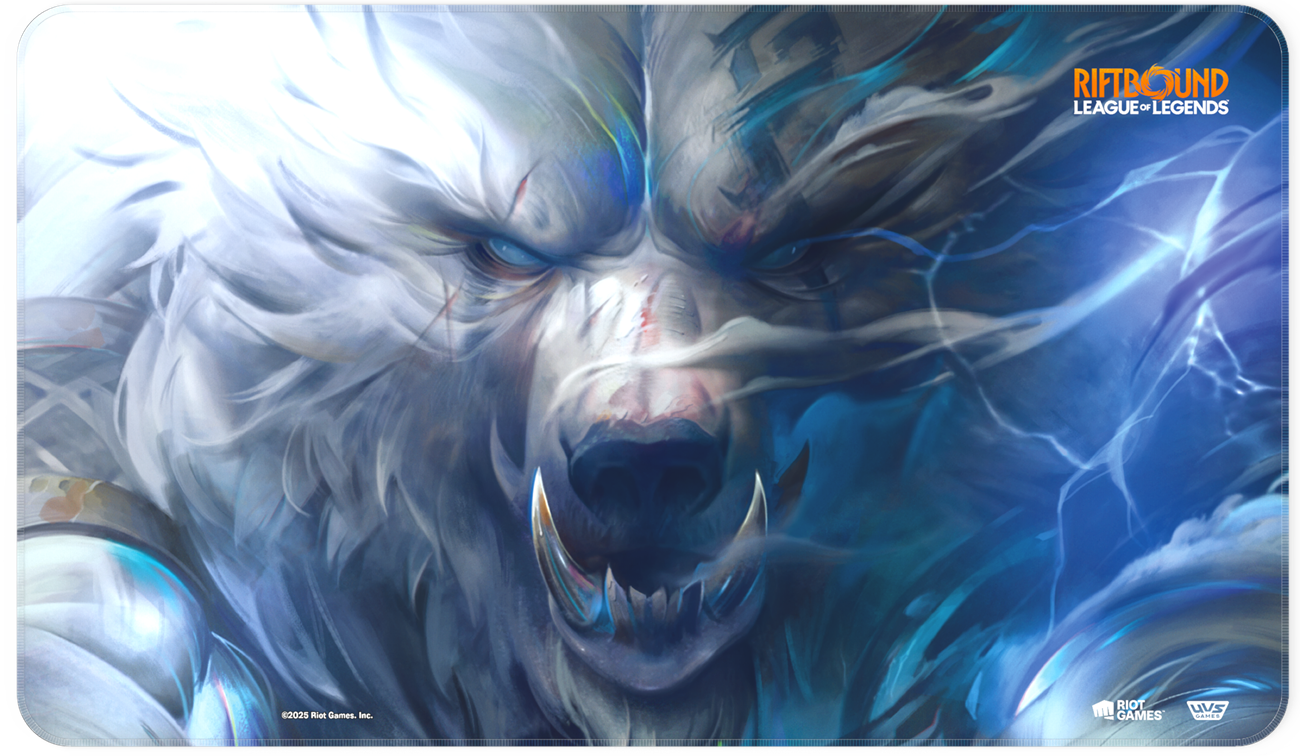 Riftbound League of Legends TCG: Origins Playmat Volibear Card Game Accessories UVS Games