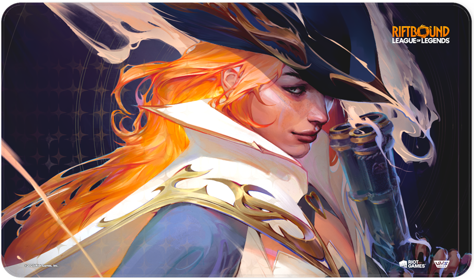 Riftbound League of Legends TCG: Origins Playmat Miss Fortune Card Game Accessories UVS Games