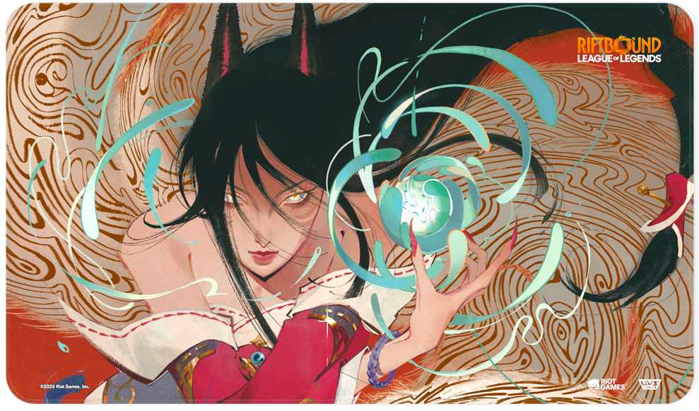 Riftbound League of Legends TCG: Origins Playmat Ahri Card Game Accessories UVS Games