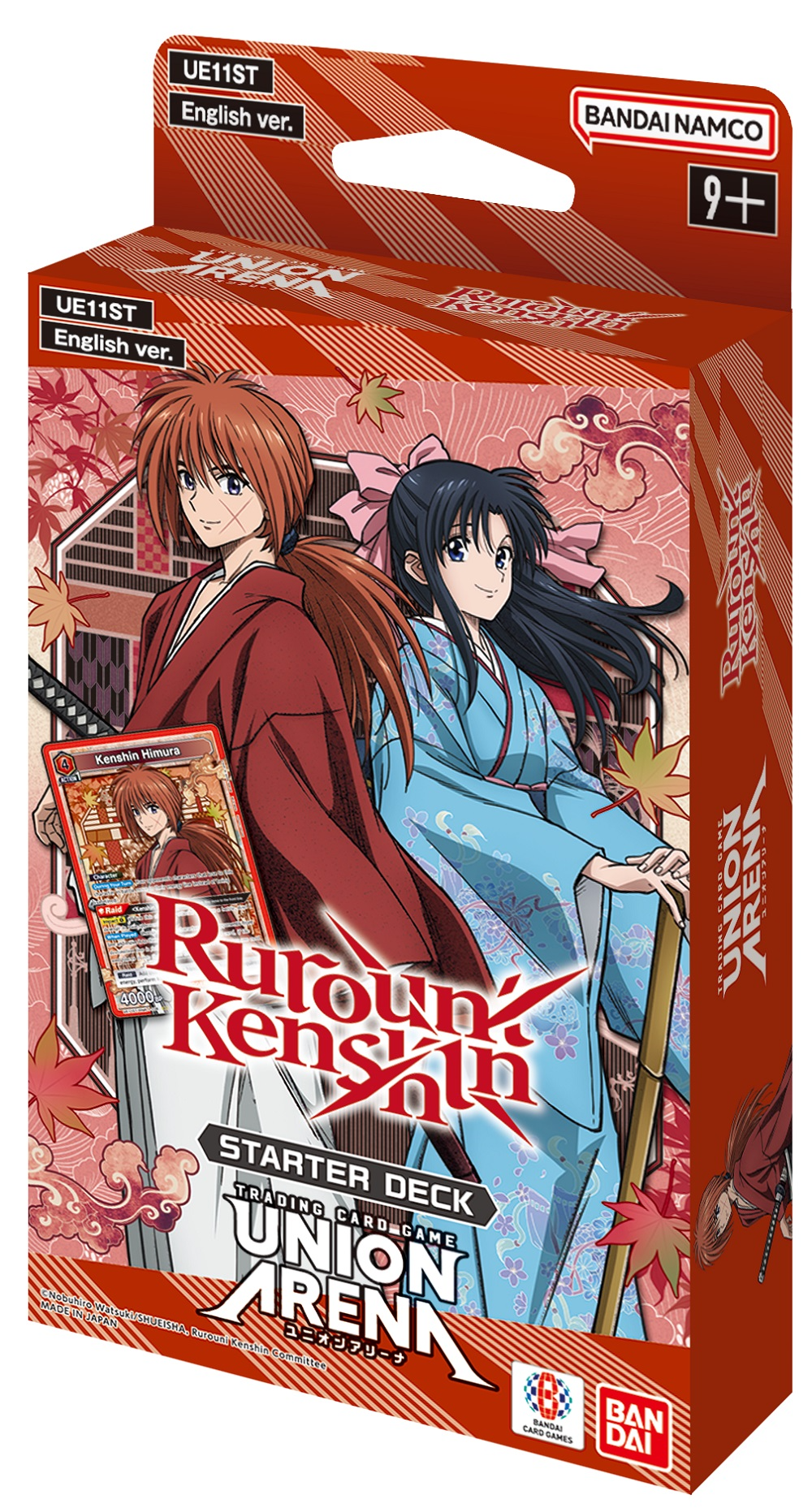 Union Arena TCG: Kenshin Starter Deck Card Game Bandai Namco