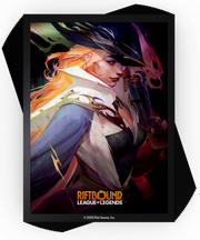 Riftbound League of Legends TCG: Origins Art Sleeves Miss Fortune - 100 Count Card Game Accessories UVS Games