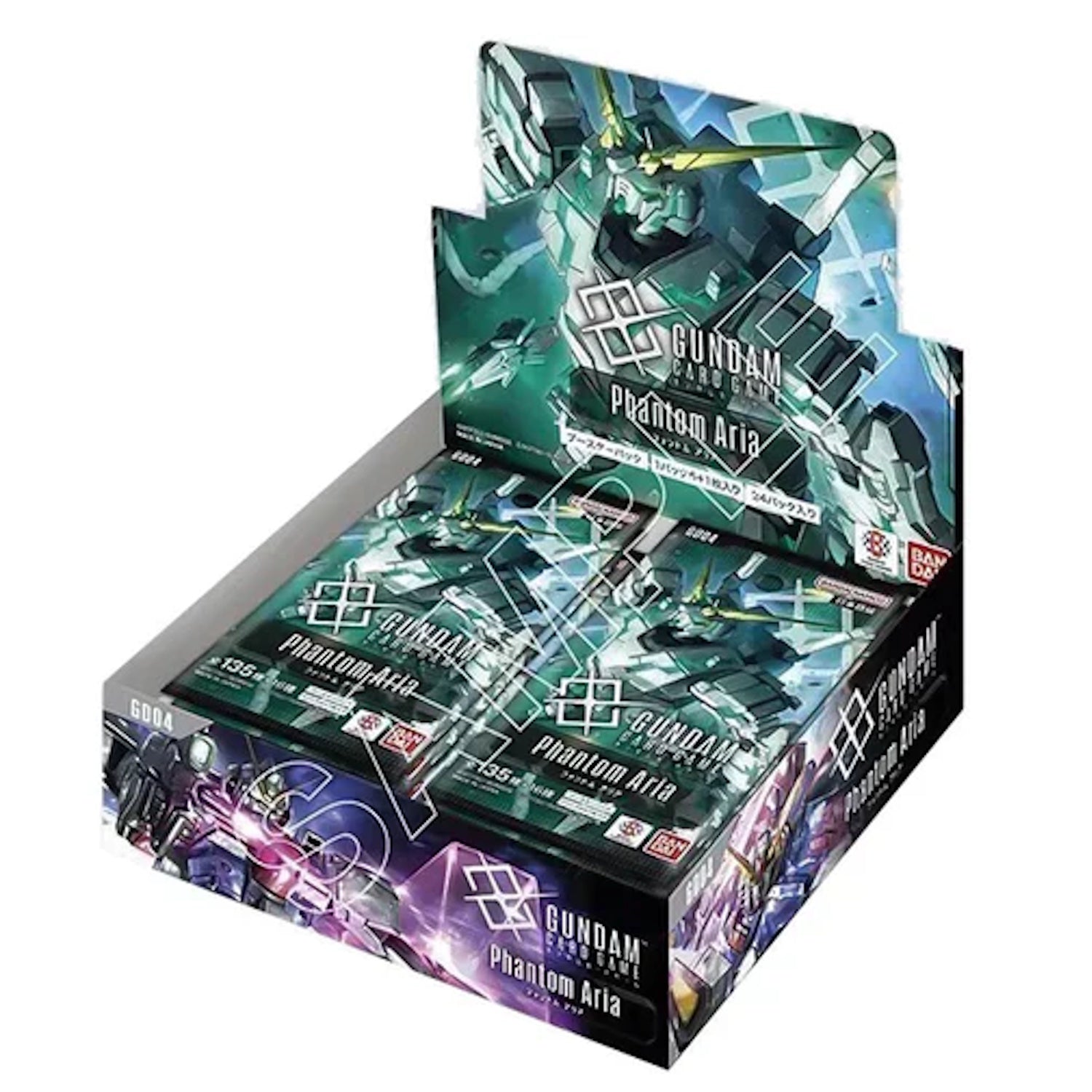Gundam CG: Phantom Aria Booster Box [GD-04] - 24 Packs Card Game Bandai Namco