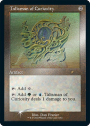 Magic: The Gathering TCG: Secret Lair Dan Frazier Is Back Again The Enemy Talismans - Foil Etched Card Game Wizards of the Coast