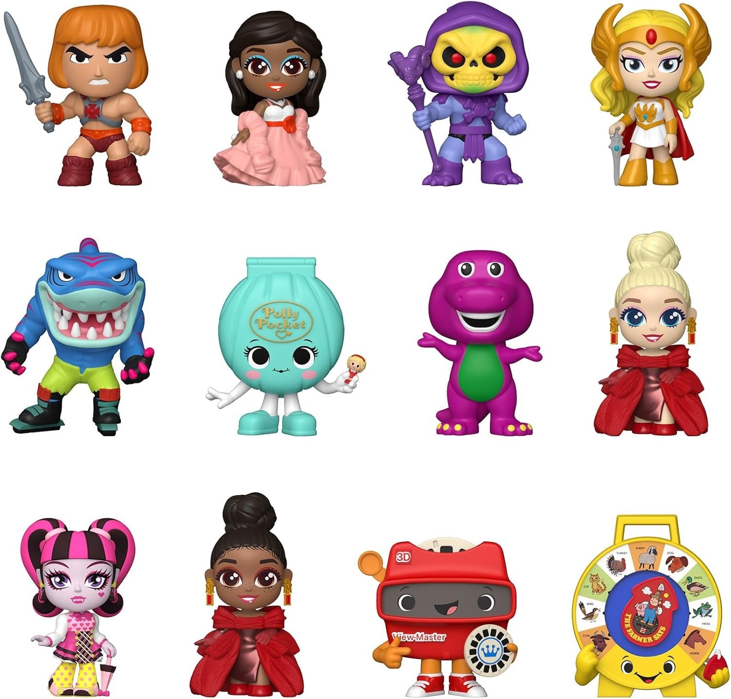 Funko Pop! Mystery Mini: Mattel Retro Toys S9 - 1 Random Vinyl Mini Figure Toys & Games Funko