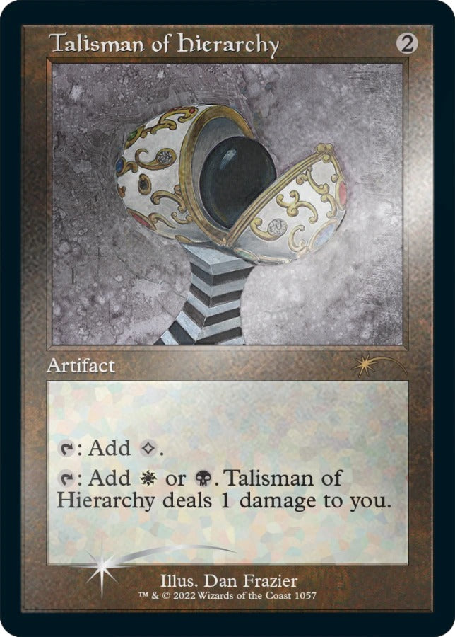 Magic: The Gathering TCG: Secret Lair Dan Frazier Is Back Again The Enemy Talismans - Foil Etched Card Game Wizards of the Coast